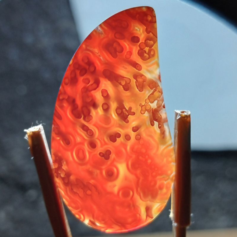 Batu Akik Motif Langka Dan Unik. Bukan Bacan Doko