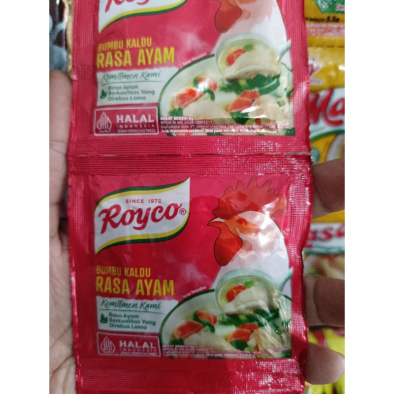 

2 renceng royco ayam isi 12 saset