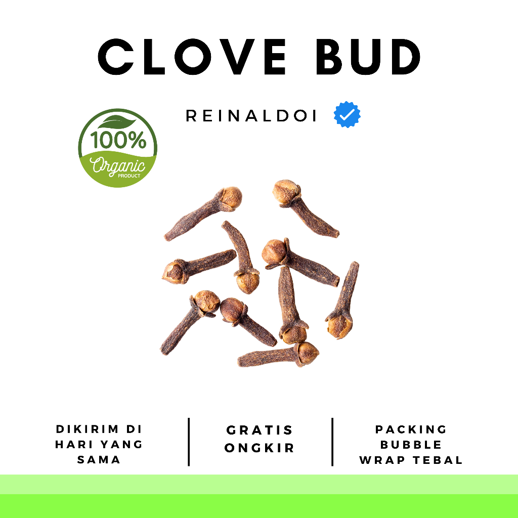 

Clove Bud Cengkeh Kering Rempah 100 GR