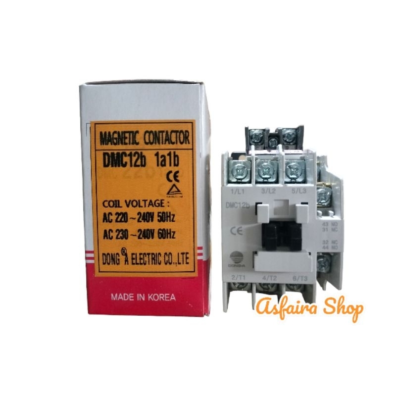 MAGNETIC CONTACTOR DONG-A DMC-12