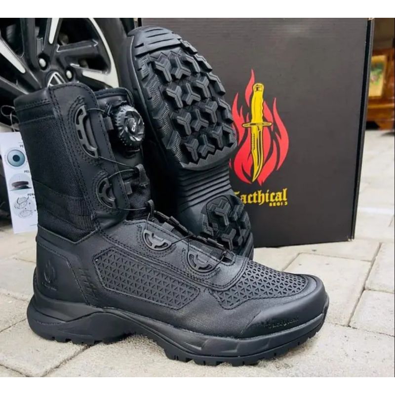 sepatu tactical tali putar libra