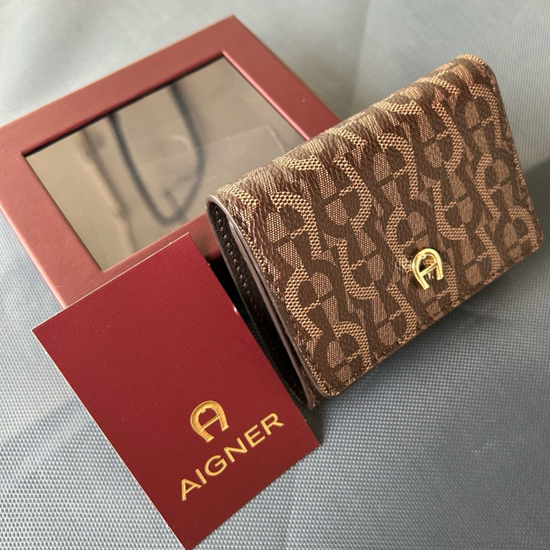 Dompet aigner original lengkap