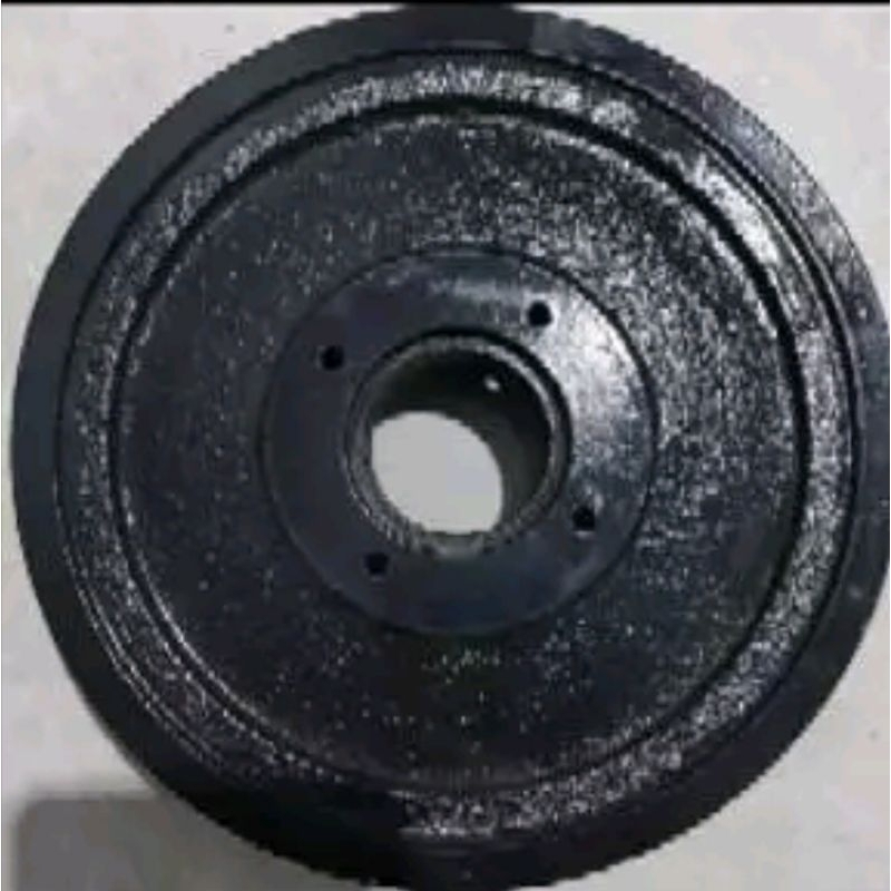 Main Pulley Poli Mesin Diesel Traktor Yammar 2 Tali Kipas Yzc TF105 TF85 Original