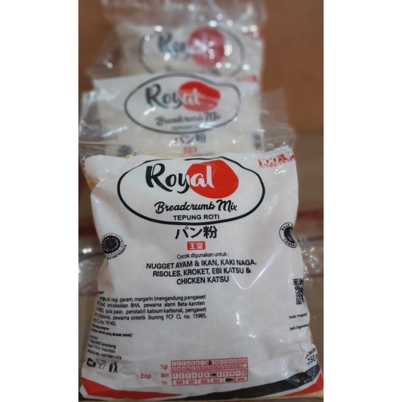 

ROYAL TEPUNG ROTI 250GRAM