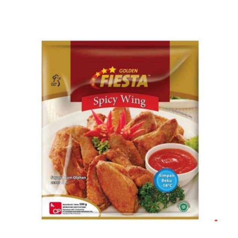 

fiesta golden spicy wing 500gr