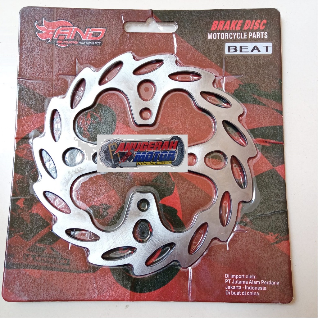 Piringan cakram Variasi depan Honda Beat Vario beat FI scoopy polos