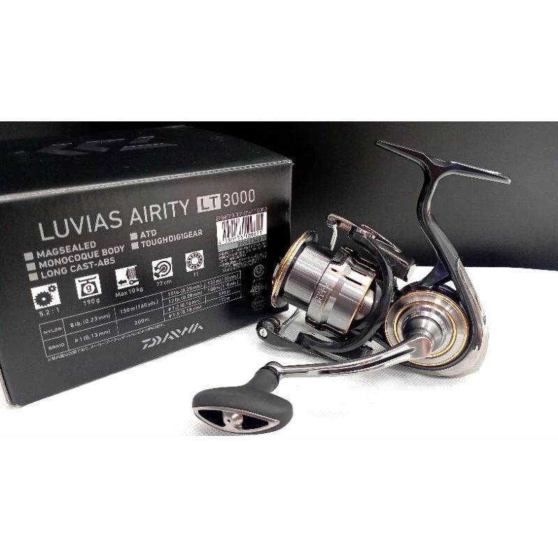 Reel Daiwa LUVIAS AIRITY LT 21 3000 | 4000 | Made In Japan