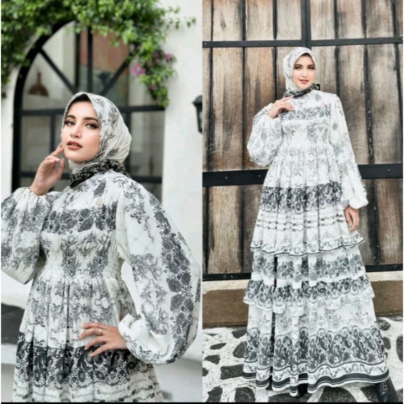gamis flower Shella saukia