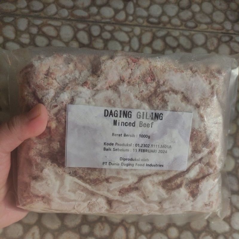 

MINCED BEEF (DAGING GILING) 1KG