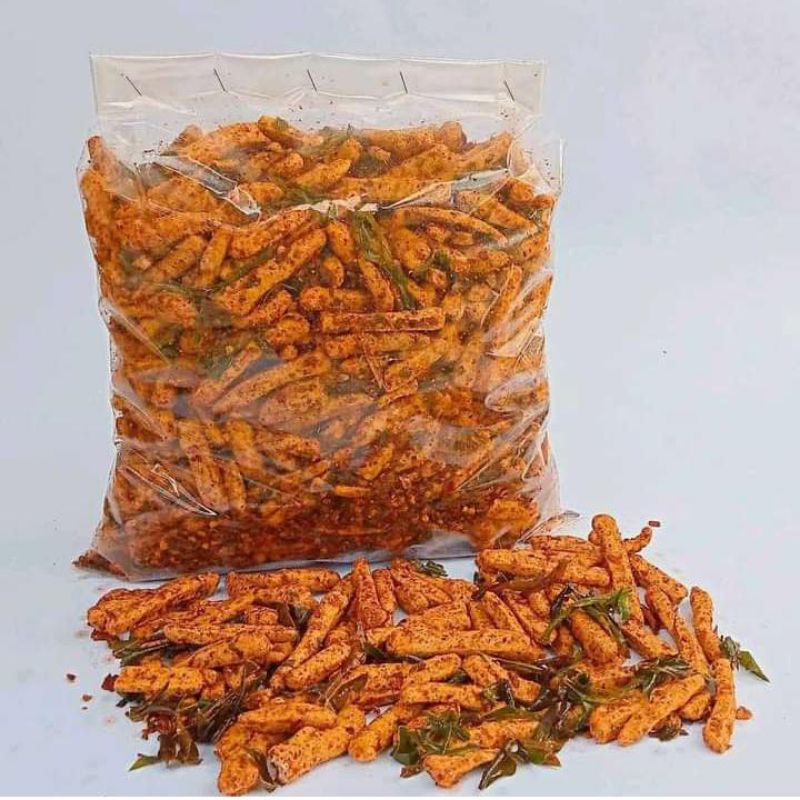 

basreng pedas daun jeruk 1kg