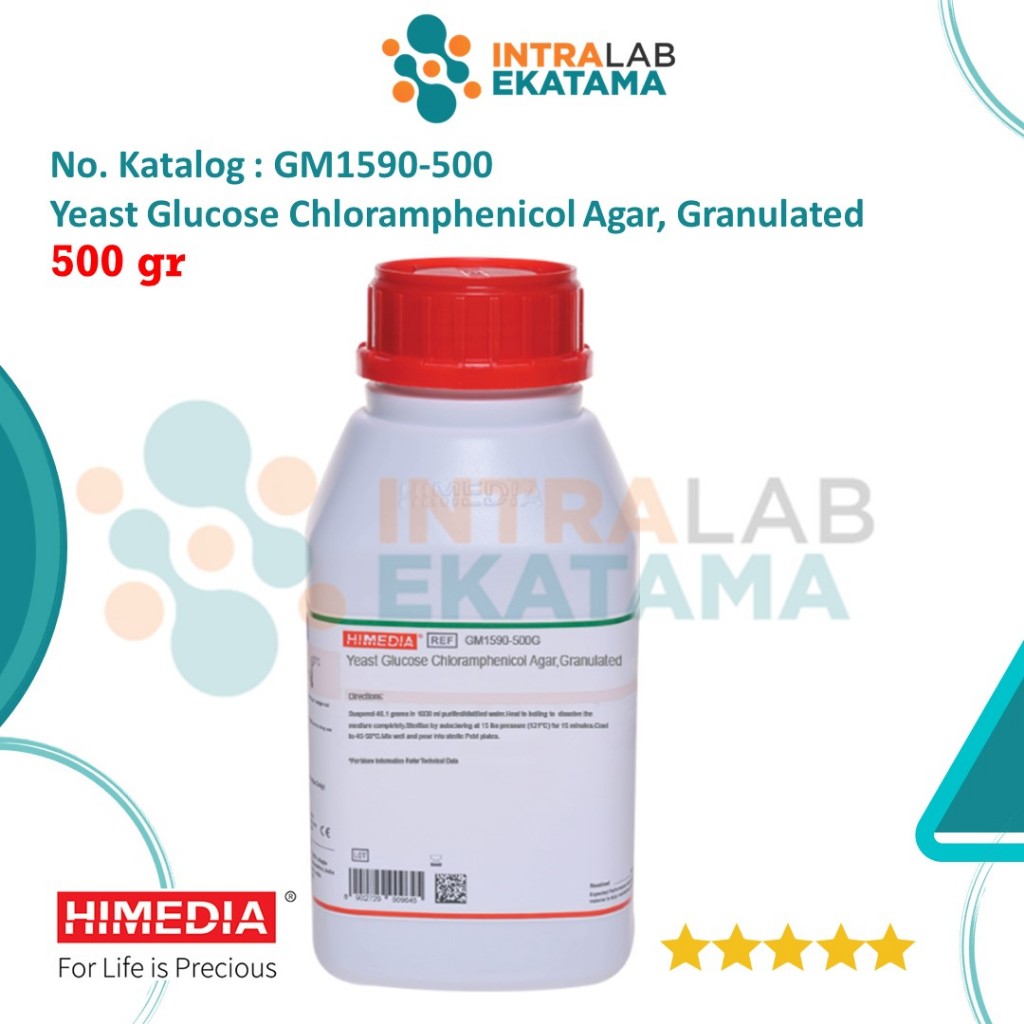 GM1590-Yeast Glucose Chloramphenicol Agar, Granulated