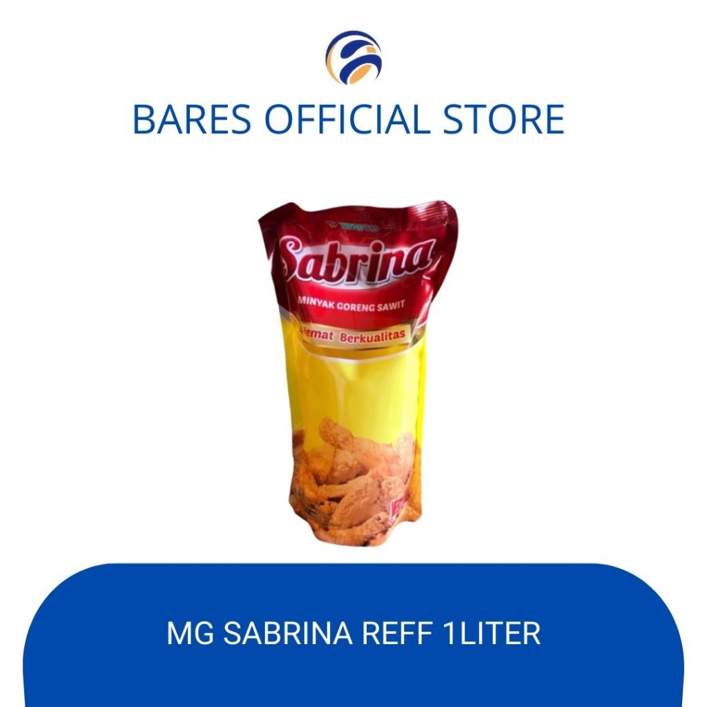 

Minyak Goreng Sabrina 1 Liter / Minyak Goreng Sawit Sabrina 1L