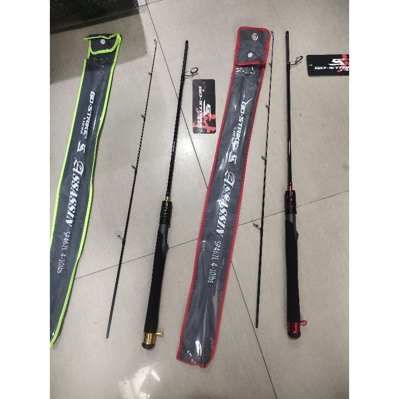 joran pancing versus assassin 135 150 cm solid carbon