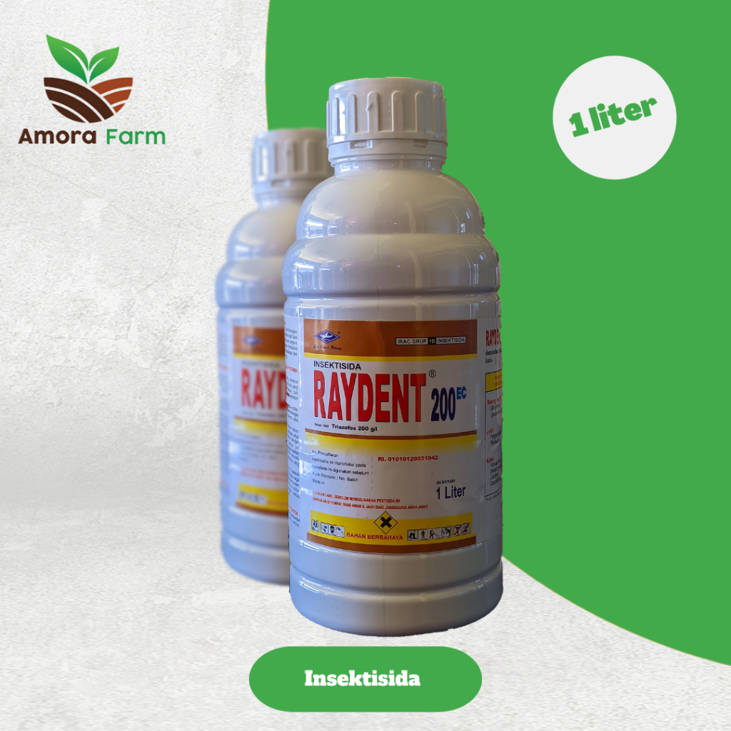 Insektisida Raydent 200EC Kemasan 1Liter Cap Kapal Terbang