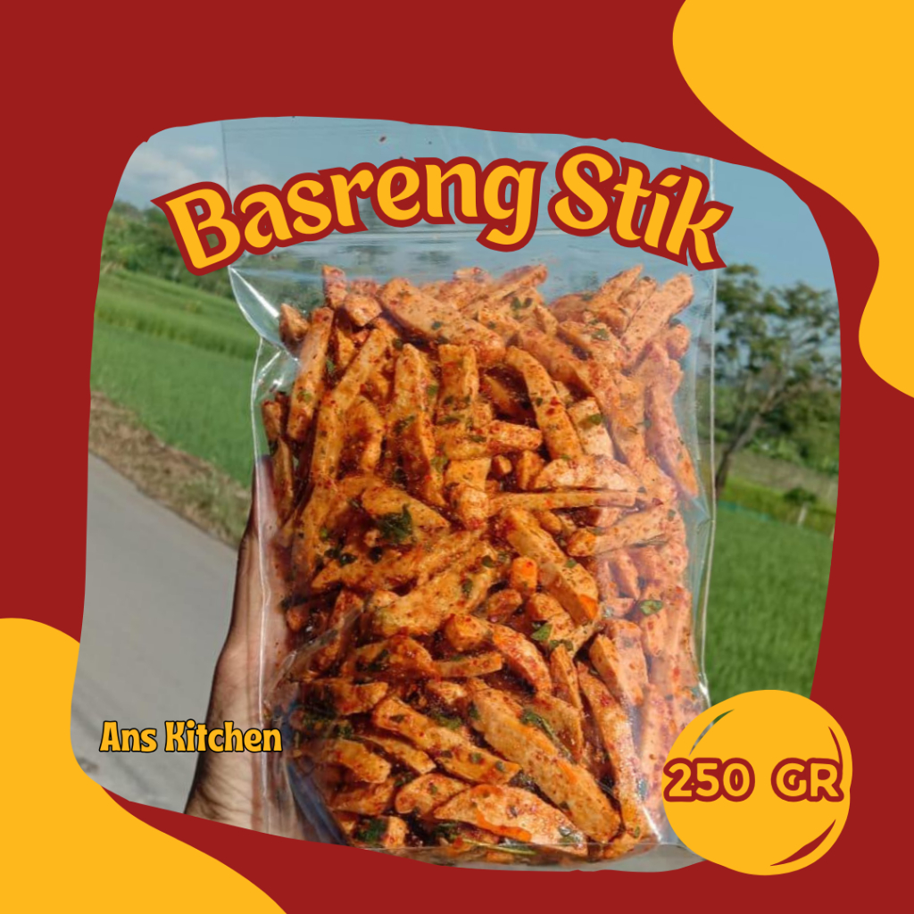 

Basreng Kering Stick 250gram