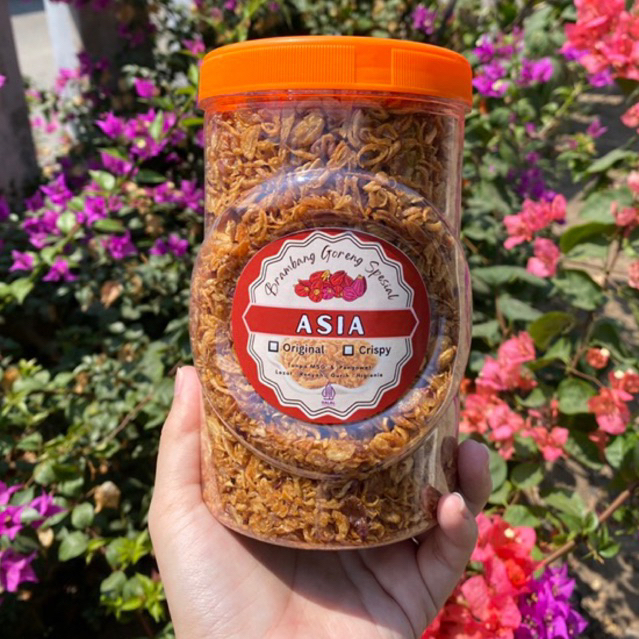 

Bawang Goreng GURIH, RENYAH, TANPA MSG (TOPLES JUMBO)