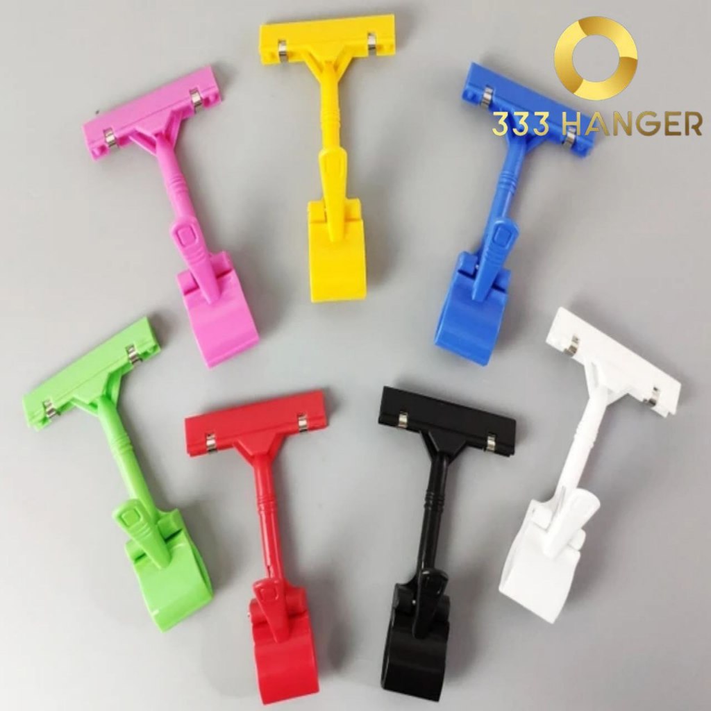 

Jepitan / Penjepit Harga Model T/ Price Tag untuk Papan /Label/ Obral Harga