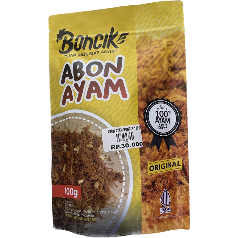 

ABON AYAM BONCIK