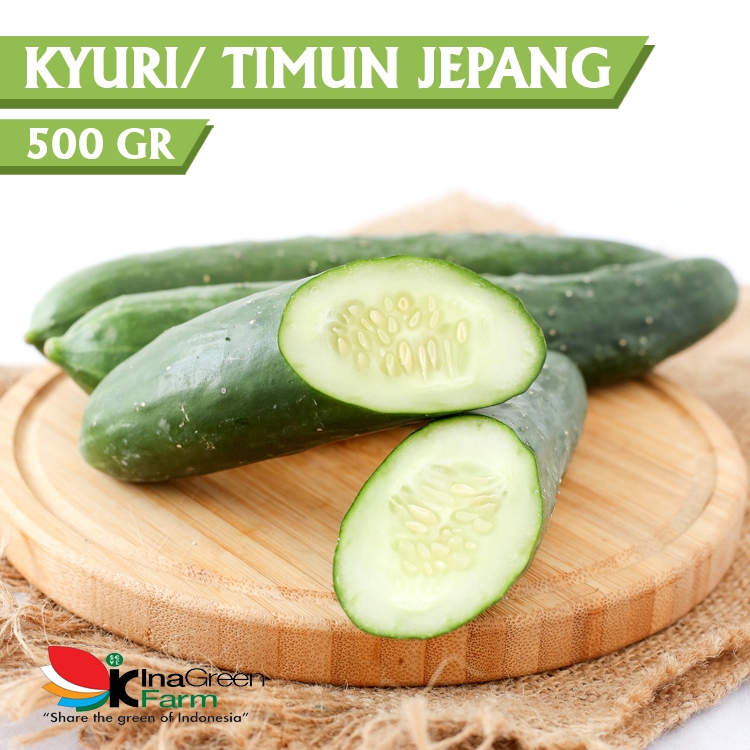 Inagreen Farm Bandung Timun Jepang / Kyuri 1 Pack (isi 2 buah)