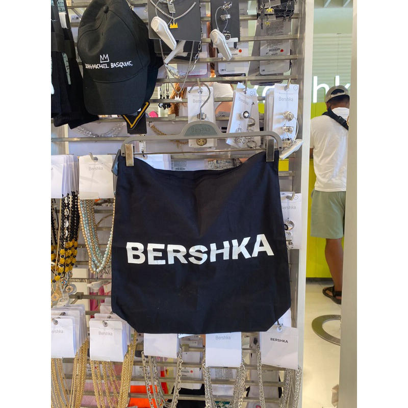 TOTE BAG BERSHKA ORIGINAL STORE NEW