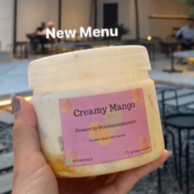 

Creamy mango