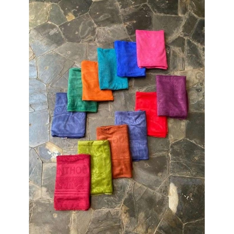 Handuk Dewasa Jumbo Microfiber Emboss Penthouse