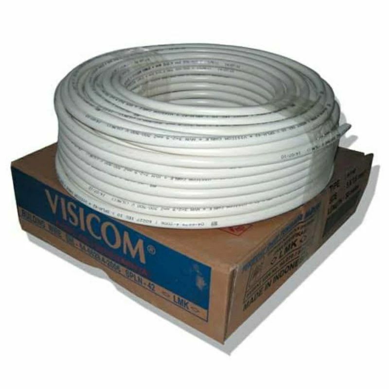 KABEL KAWAT SERABUT VISICOM NYM 3X1.5 Nymhy 2x1,5 TEMBAGA MURNI FULL 50 METER