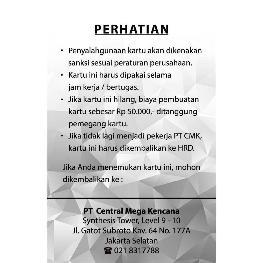 

ID Card Proximity RFID EM 400