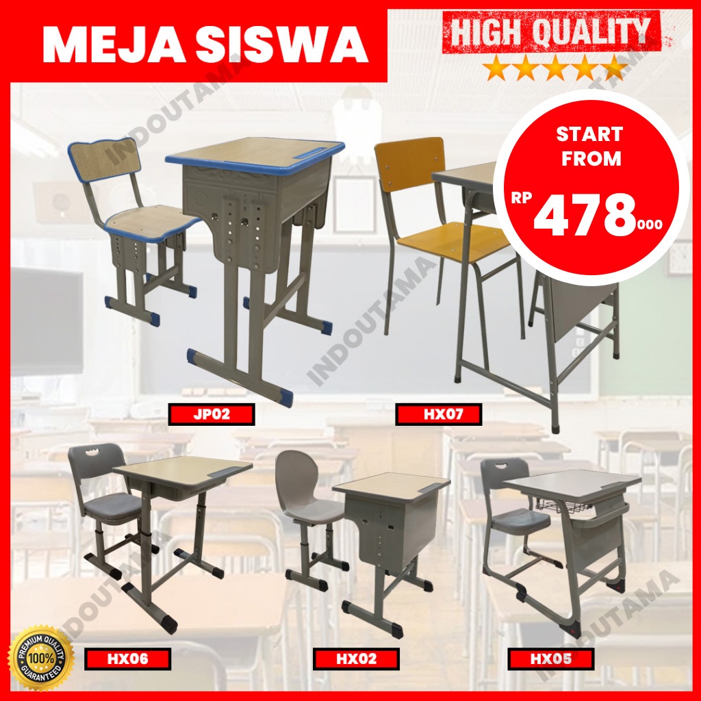 Meja Kursi Siswa / Meja Siswa / Meja Sekolah / Bangku Sekolah