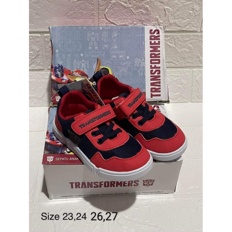 Sepatu Anak Transformers