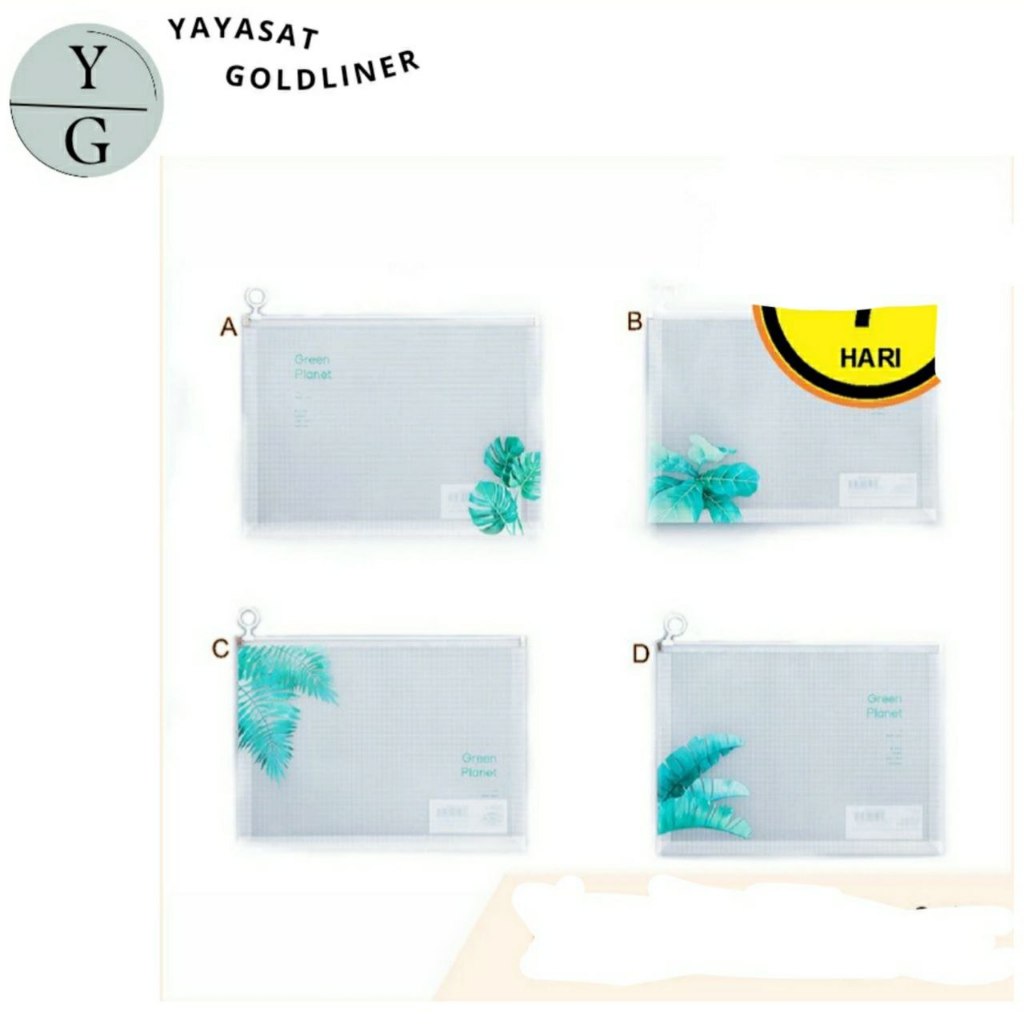 

Map Zipper Daun A5 - Varian D