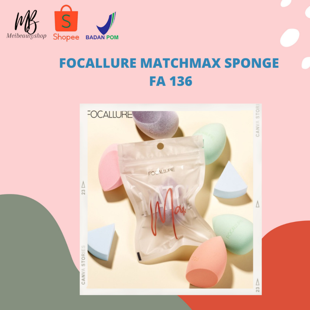 Focallure Matchmax Sponge / Beauty Blender / Sponge Make Up FA-136