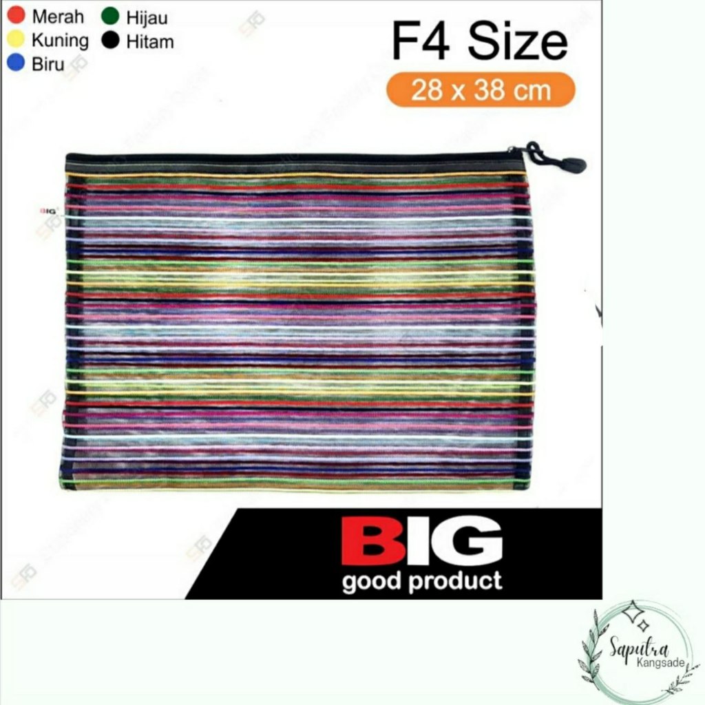 

Pocket File Big F4 (9002)- Warna Biru