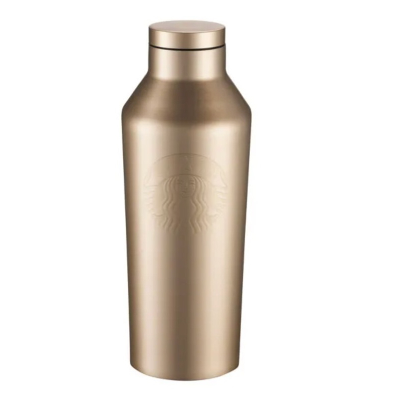Starbucks Corkcicle Gold Stainless Tumbler 9oz 267 mls