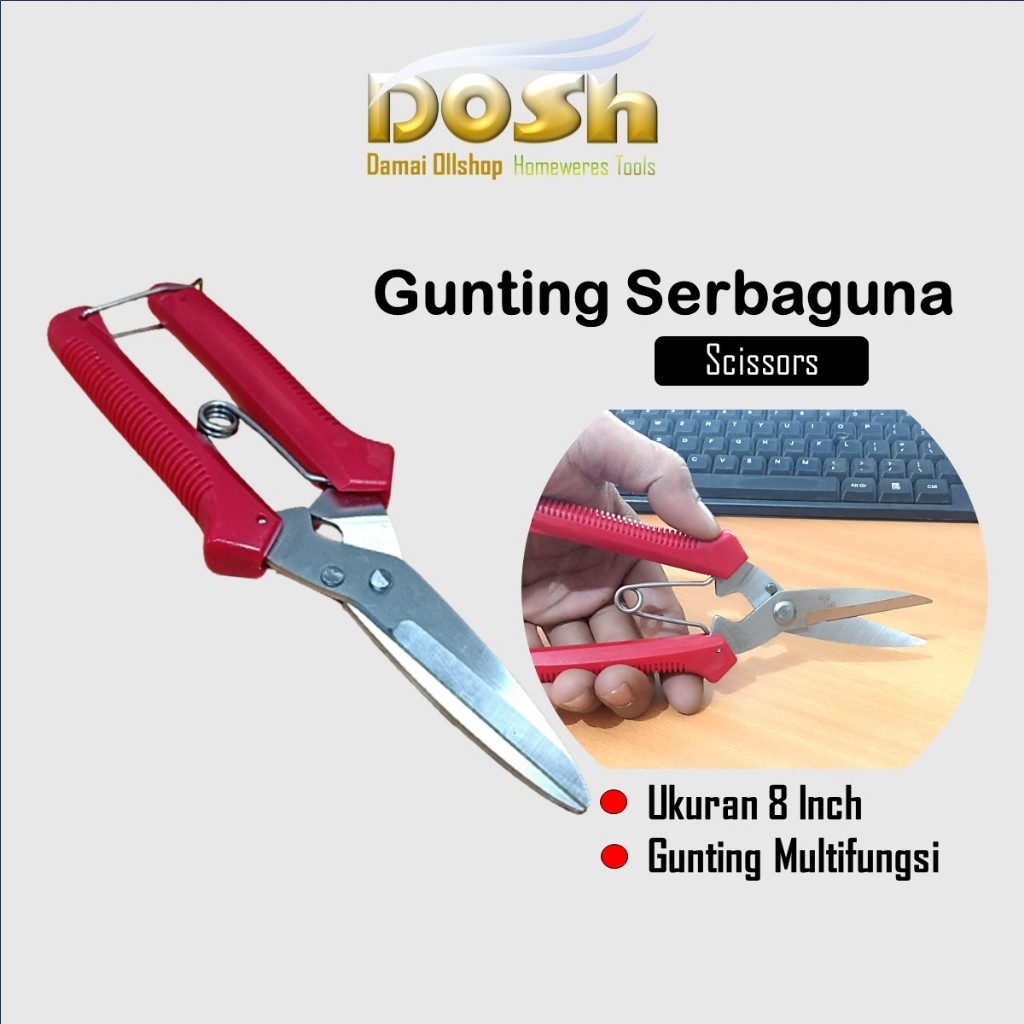 

Gunting Serbaguna / Gunting Seng / Gunting Karet Multifungsi