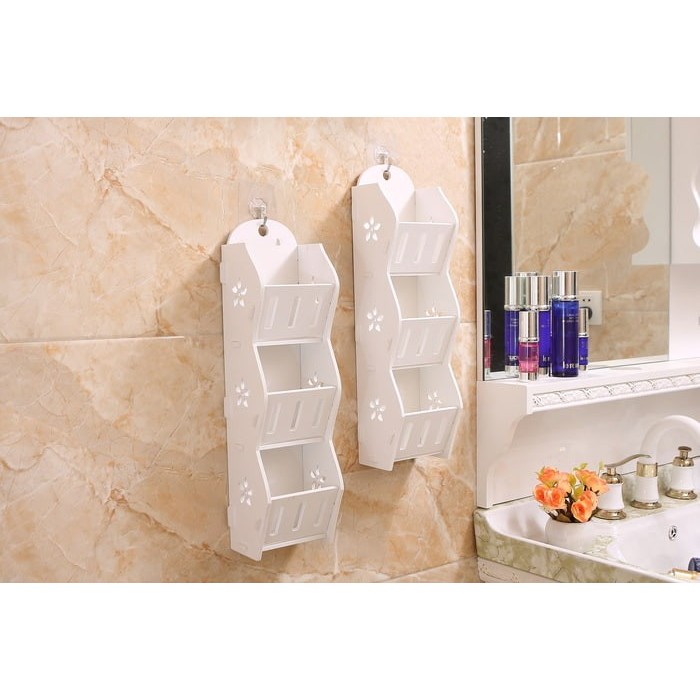 MH - storage decorative rack - rak dinding remote - rak aksesoris