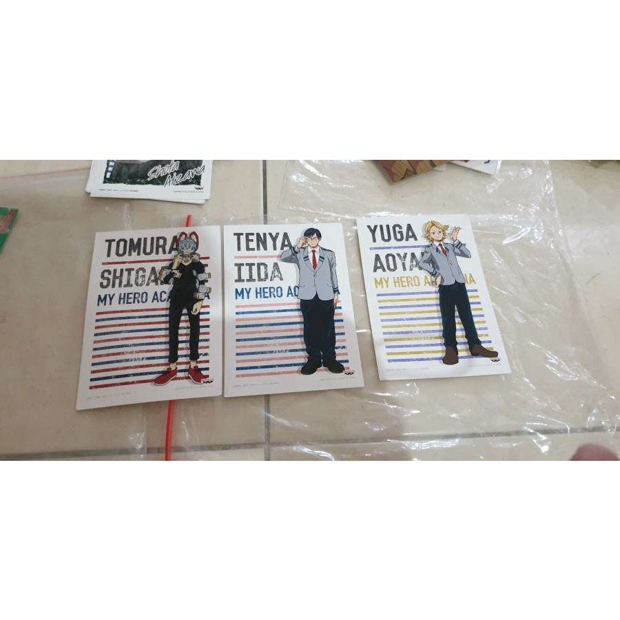 POSTCARD MY HERO ACADEMIA A ORI MURAH