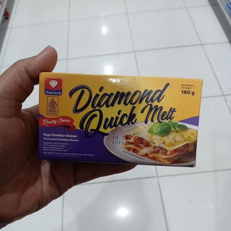

Mahbubah - Diamond 180 g Keju Quick Melt