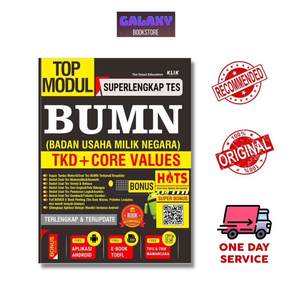 BUKU TES BUMN : TOP MODUL SUPERLENGKAP TES BUMN