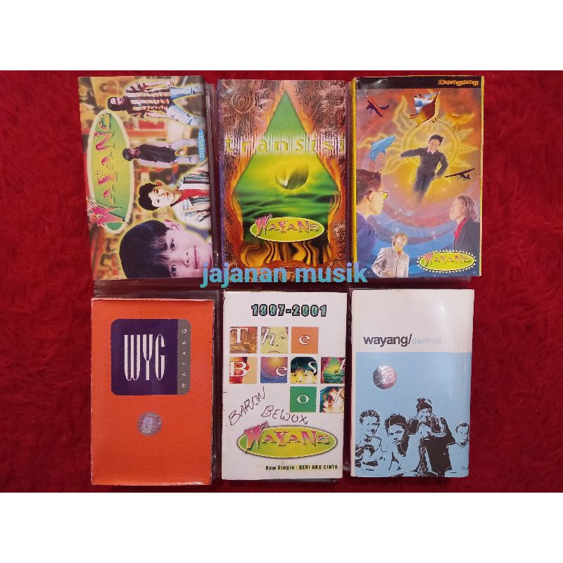 Kaset Wayang Band (Sepaket)
