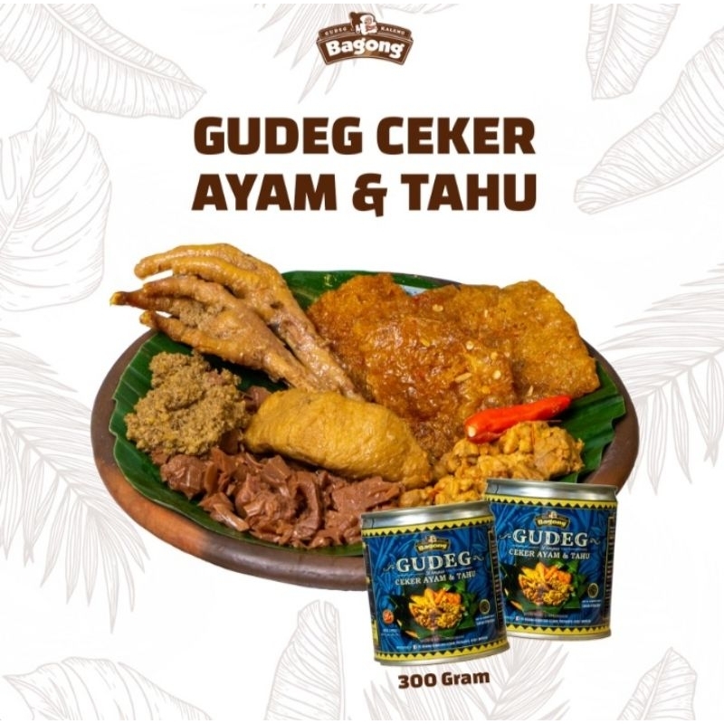 

Gudeg Bagong Ceker Ayam & Tahu