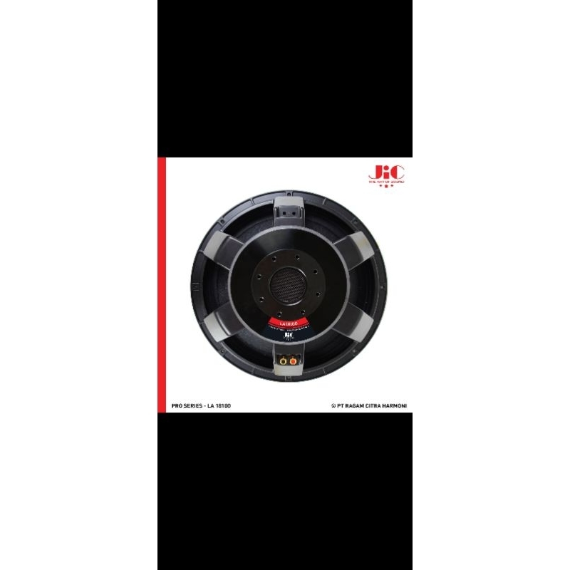 SpeakerJIC18inchLA18100