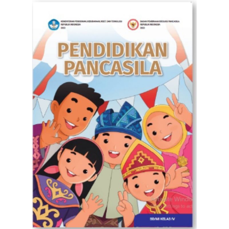 

buku pendidikan pancasila kelas 4sd kurikulim merdeka