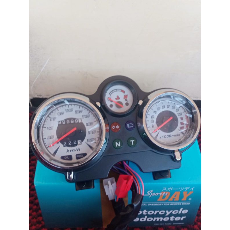 Spido Sepidometer Ninja Ss150 Set Breket Spedo Dan Soket