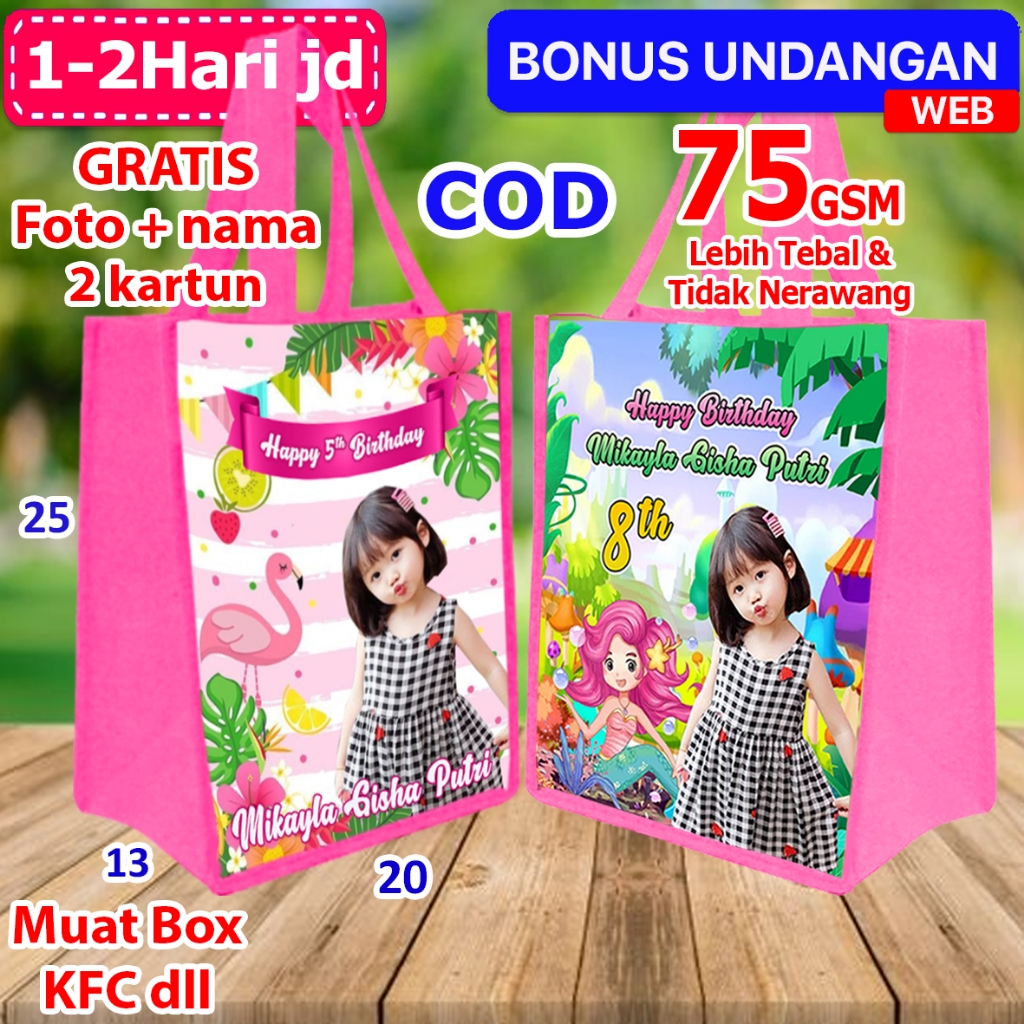 

Tas Bingkisan Ulang Tahun Anak Flaminggo