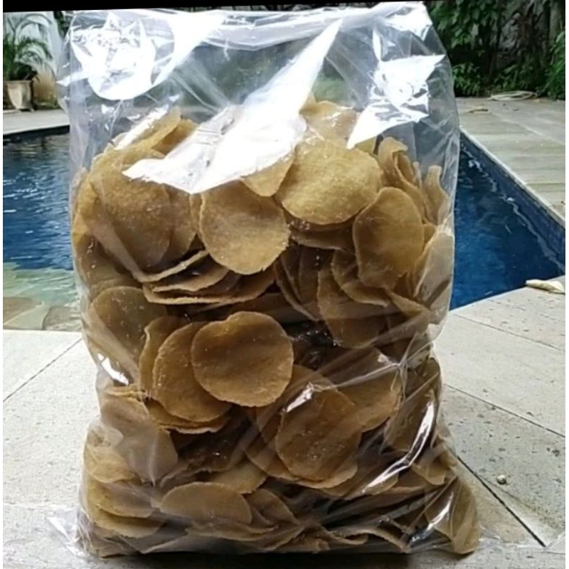 

KRUPUK GENDAR/KRUPUK PULI MENTAH/KRUPUK NASI kemasan 500gr