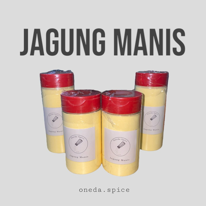 

ONEDA Bumbu Tabur Jagung Manis Serbaguna Premium Murah Praktis 140ml 100ml