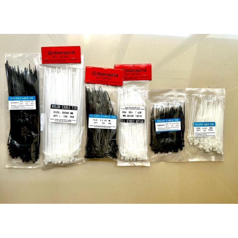 

Kabel Ties / Cable tie / Kabel Tis "RRT" 100mm (10cm)