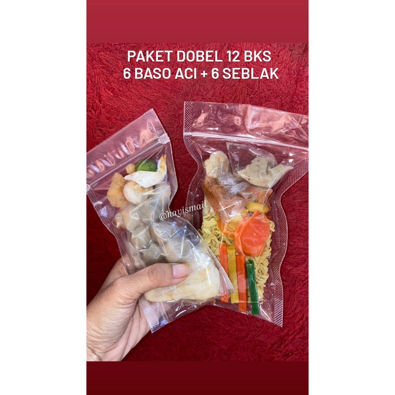 

paket Mix 12bks boci seblak