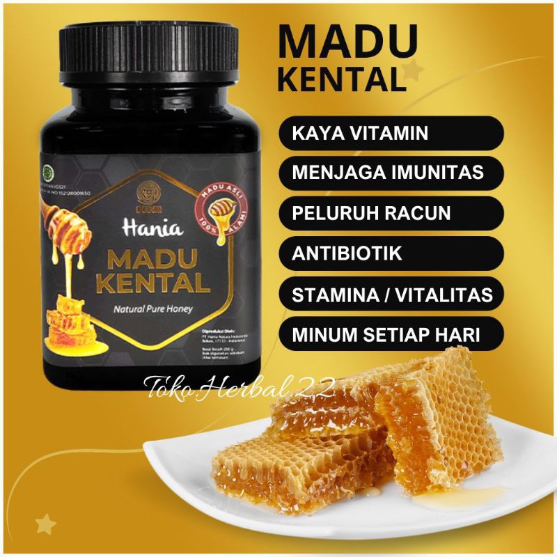 

Madu Kental HNI HPAI • Isi 250 gr • Madu Murni • Madu Asli • Dari Nektar Pohon Longan